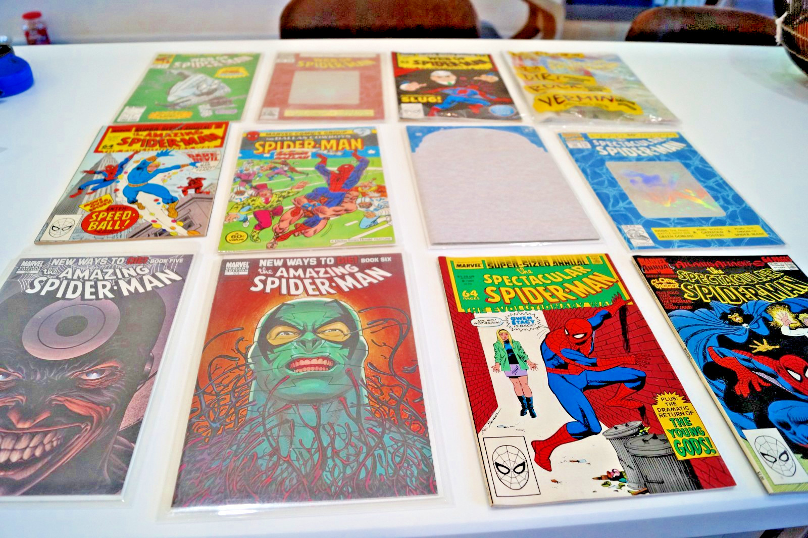 VINTAGE Lot of 28 Spider-Man Comic Books MIXTURE 1983-1994