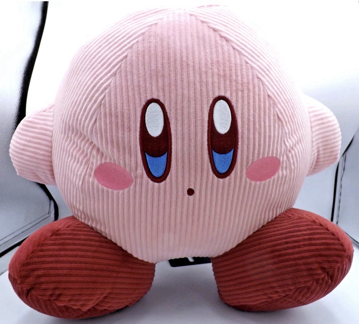 New Kirby 13” Corduroy Plush Authentic Kirby Dream Land NWT - US Seller