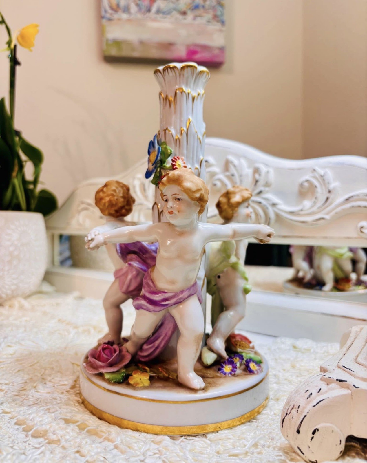 19th Century Porcelain Piece by The von Schierholz Made In Germany