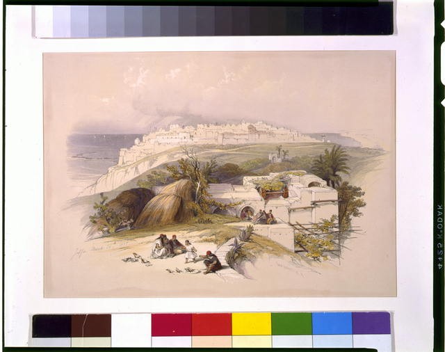 Photo:Jaffa Tel Aviv Israel 1840s David Roberts Holy Land