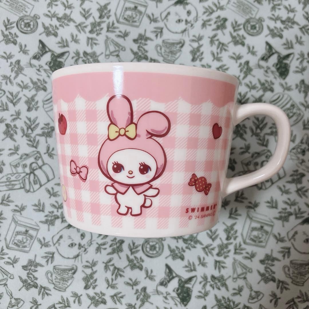 My Melody SWIMMER Collaboration Design Mug Cup My Melody SWIMMER Collaboration Design Mug Cup
