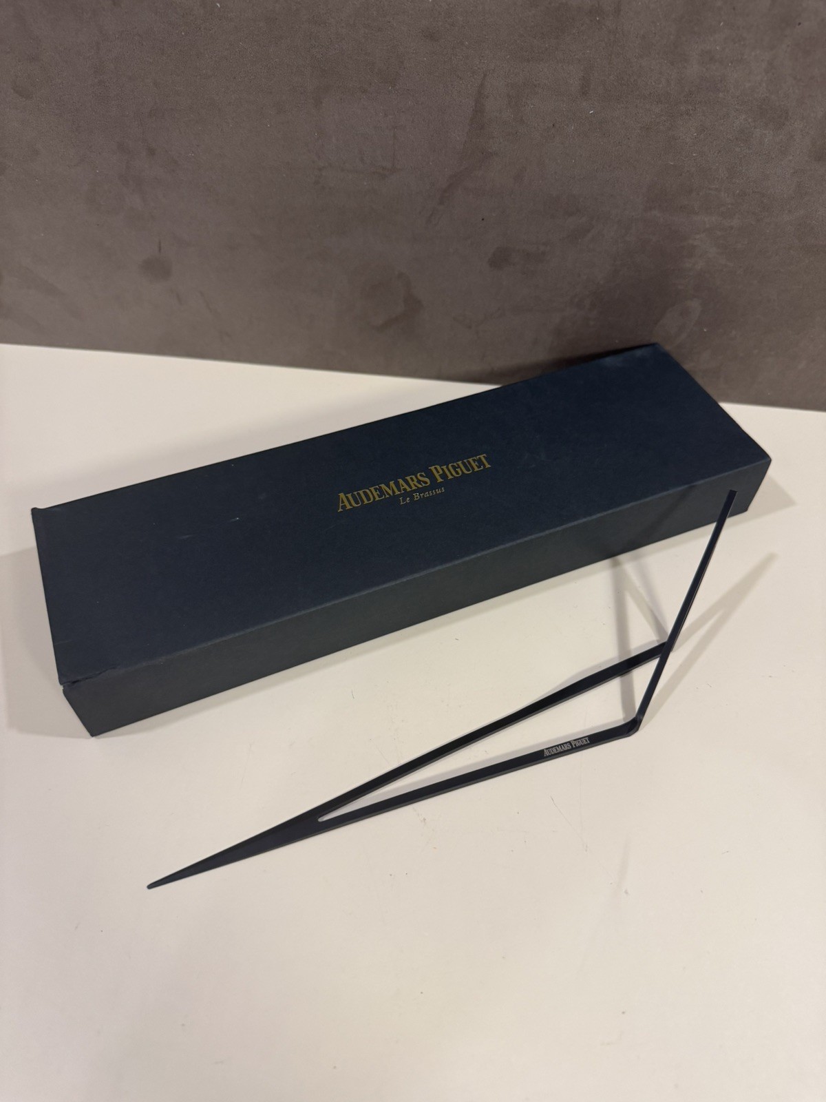 Audemars Piguet AP Le Brassus Letter Opener Black Mint Unused w/ Box Audemars Piguet AP Le Brassus Letter Opener Black Mint Unused w/ Box