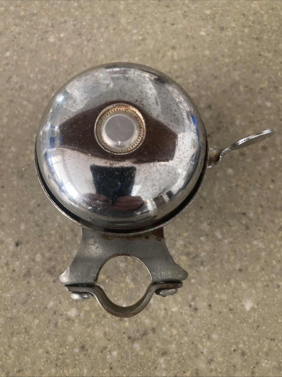 Antique Vintage Chrome Revolving Spinning Bicycle Bell Schwinn Roadmaster