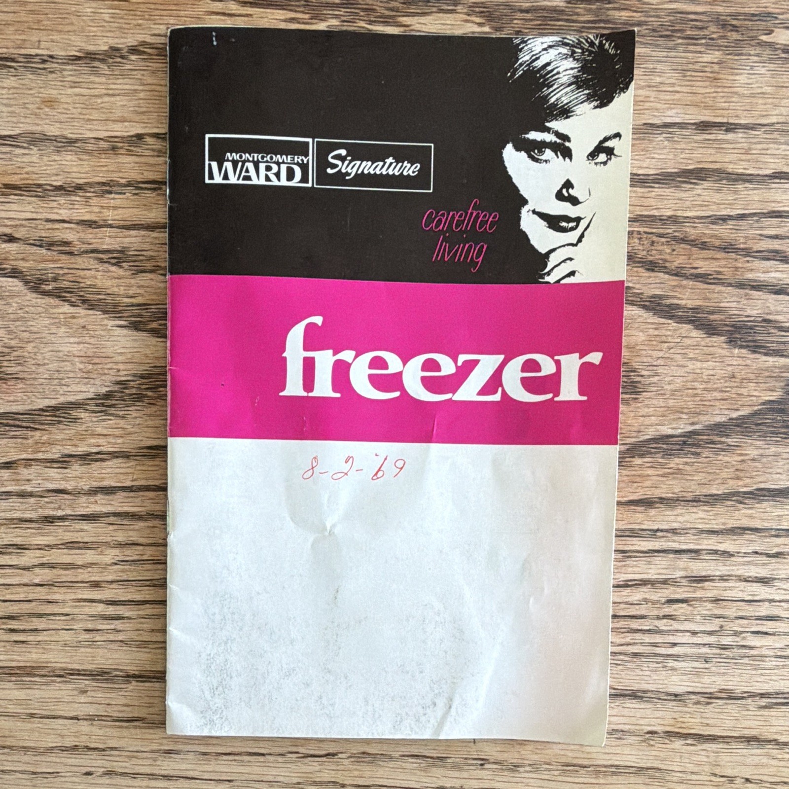 Montgomery Ward 1960s Vintage Signature Freezer Manual