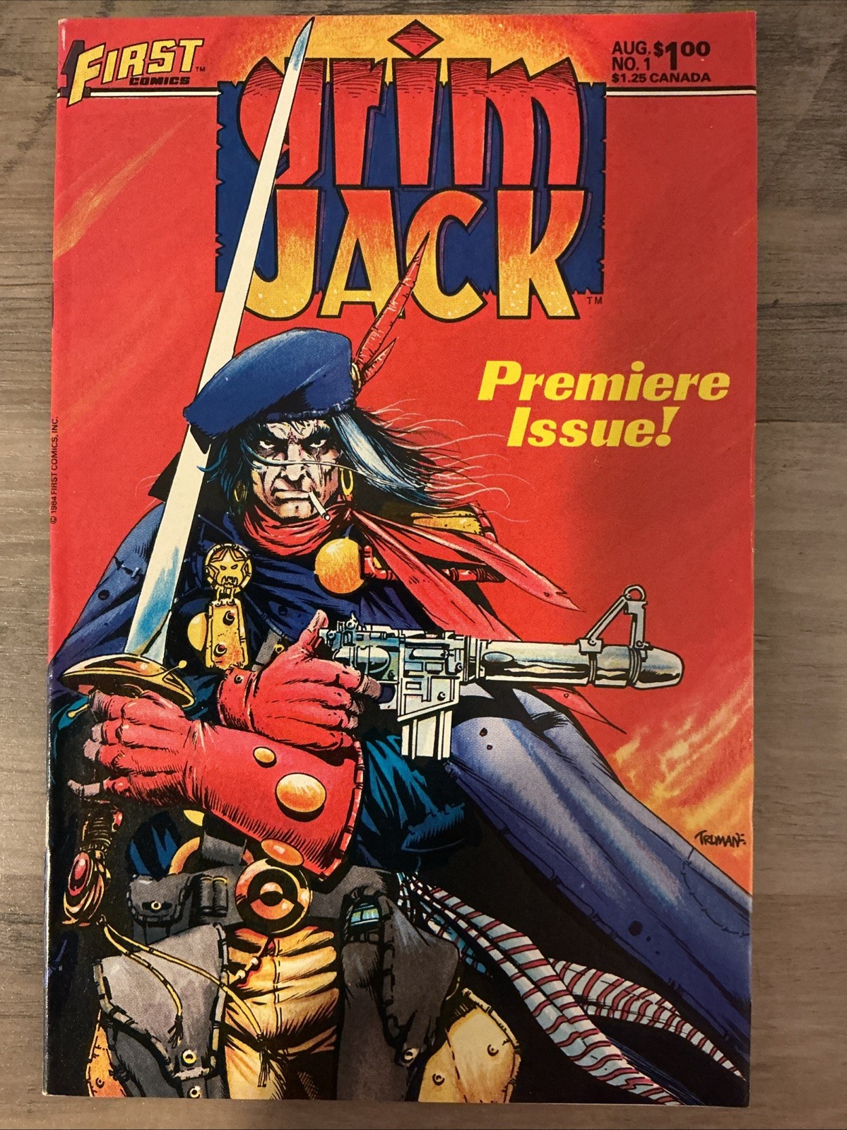 Grimjack #1 (1984) First Comics GrimJack 1st Print Comic Book Grimjack #1 (1984) First Comics GrimJack 1st Print Comic Book
