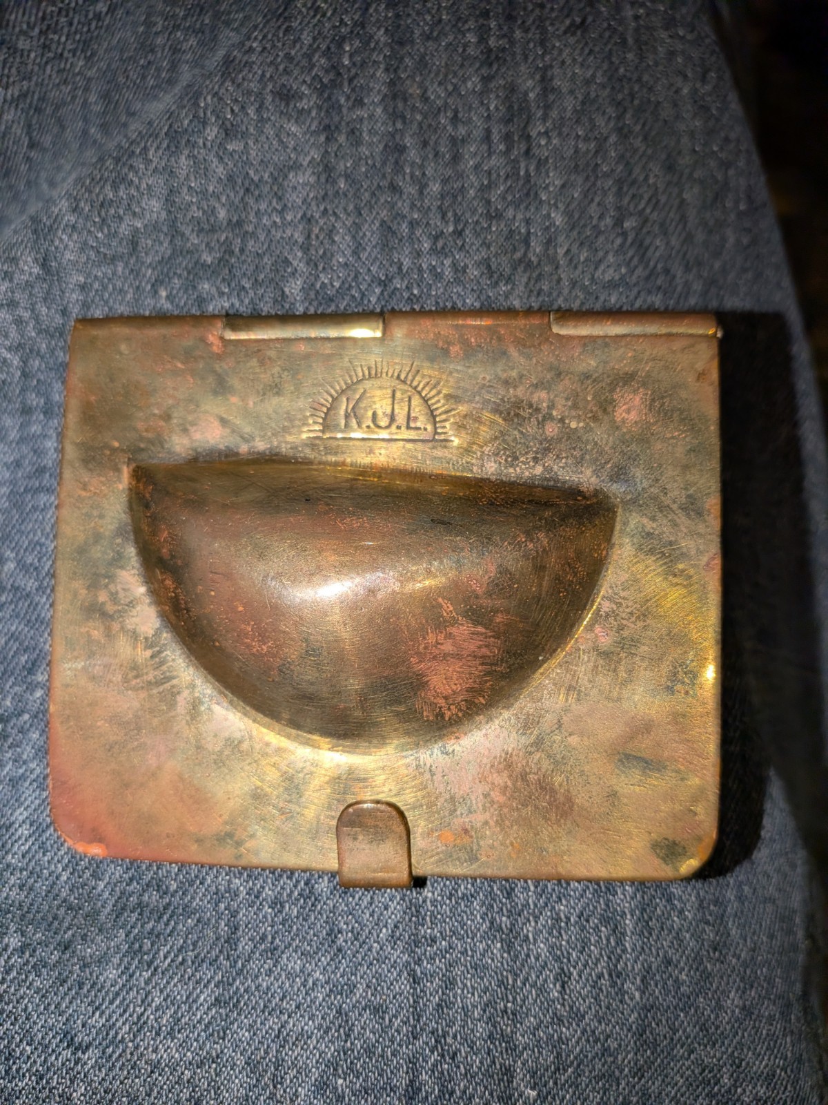 1930s ~ Vintage Brass Sweets, Dumpling, & Gujiya Mould Decorative Collectible 1930s ~ Vintage Brass Sweets, Dumpling, & Gujiya Mould Decorative Collectible