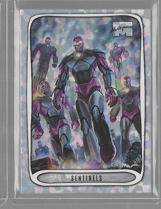 2024 Marvel Masterpieces Nahuel Grego Sentinels Holofoil Crackle 2024 Marvel Masterpieces Nahuel Grego Sentinels Holofoil Crackle