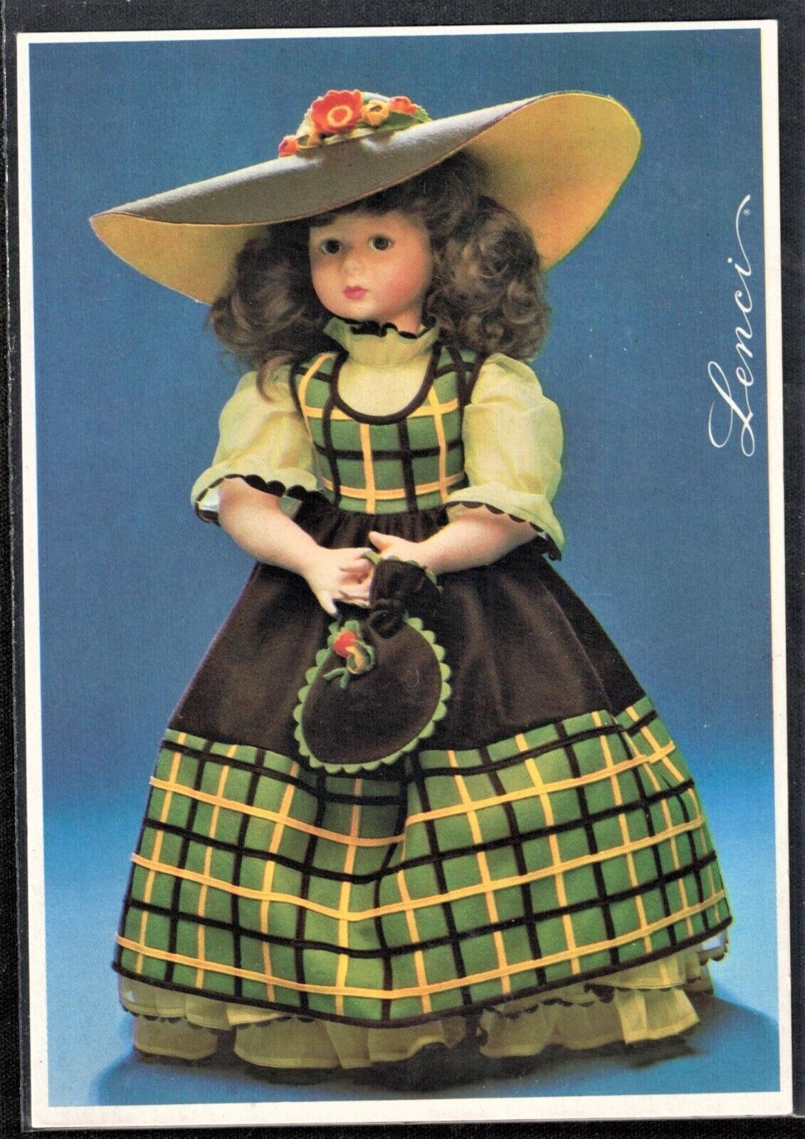 Vintage Postcard Lenci Doll - Unused - #14