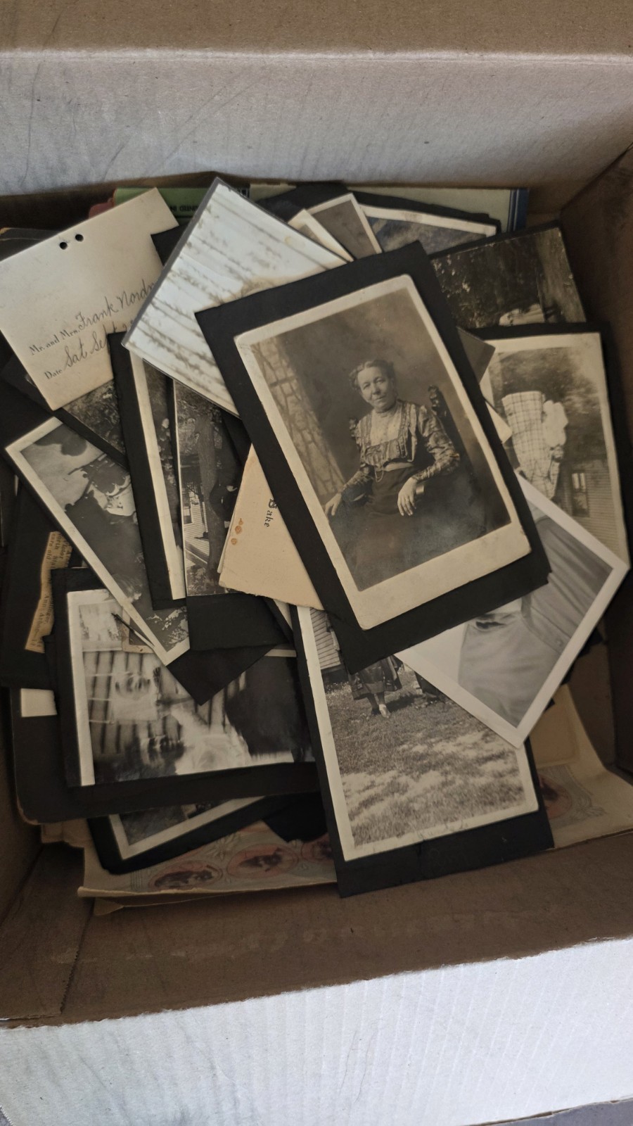 Vintage 1900s Ephemera Photos Ads Paper  Booklets Pages Birth Announcements