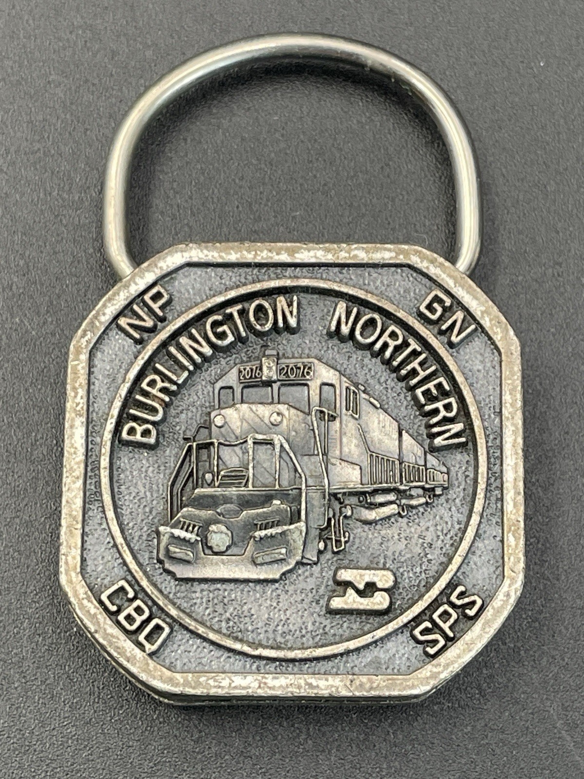 Burlington Northern Railroad Key Holder NP GN SPS CBQ