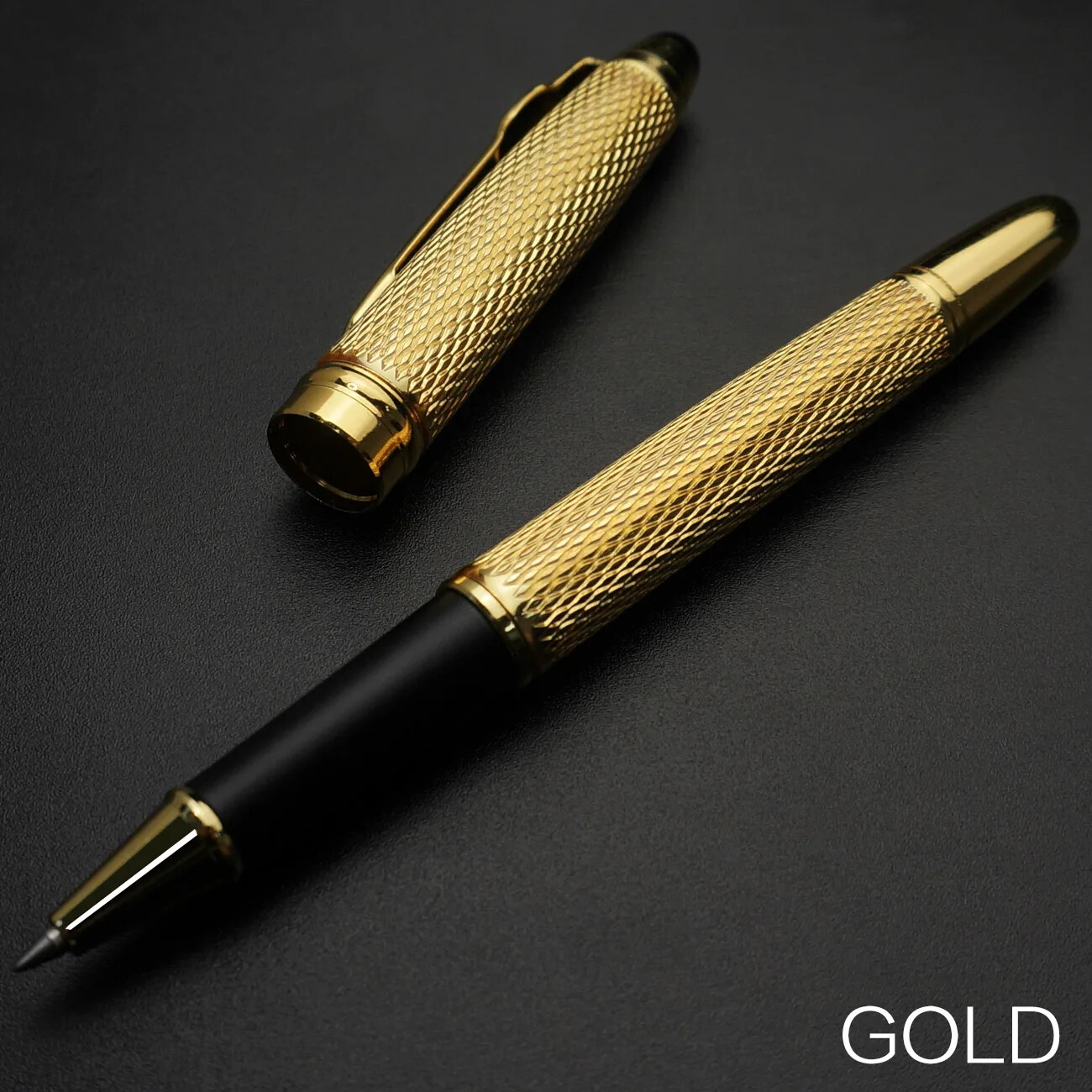 STONEGO Classic Luxury Roller ball Pens, Stainless Steel Roller Ball Pen