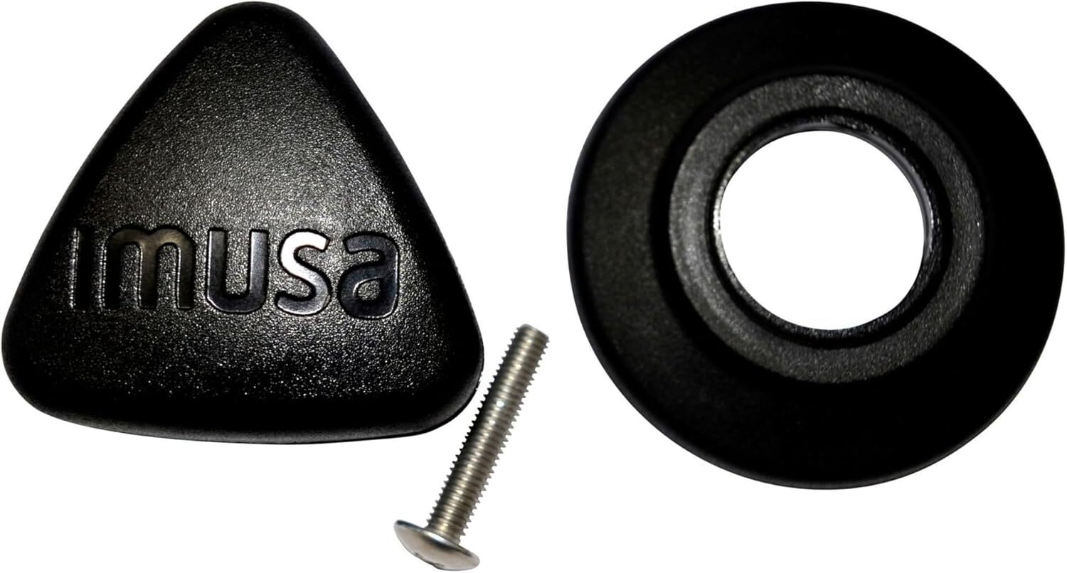 IMUSA Large Spare Triangle Knob Set for Calderos,Black Large, Black IMUSA Large Spare Triangle Knob Set for Calderos,Black Large, Black