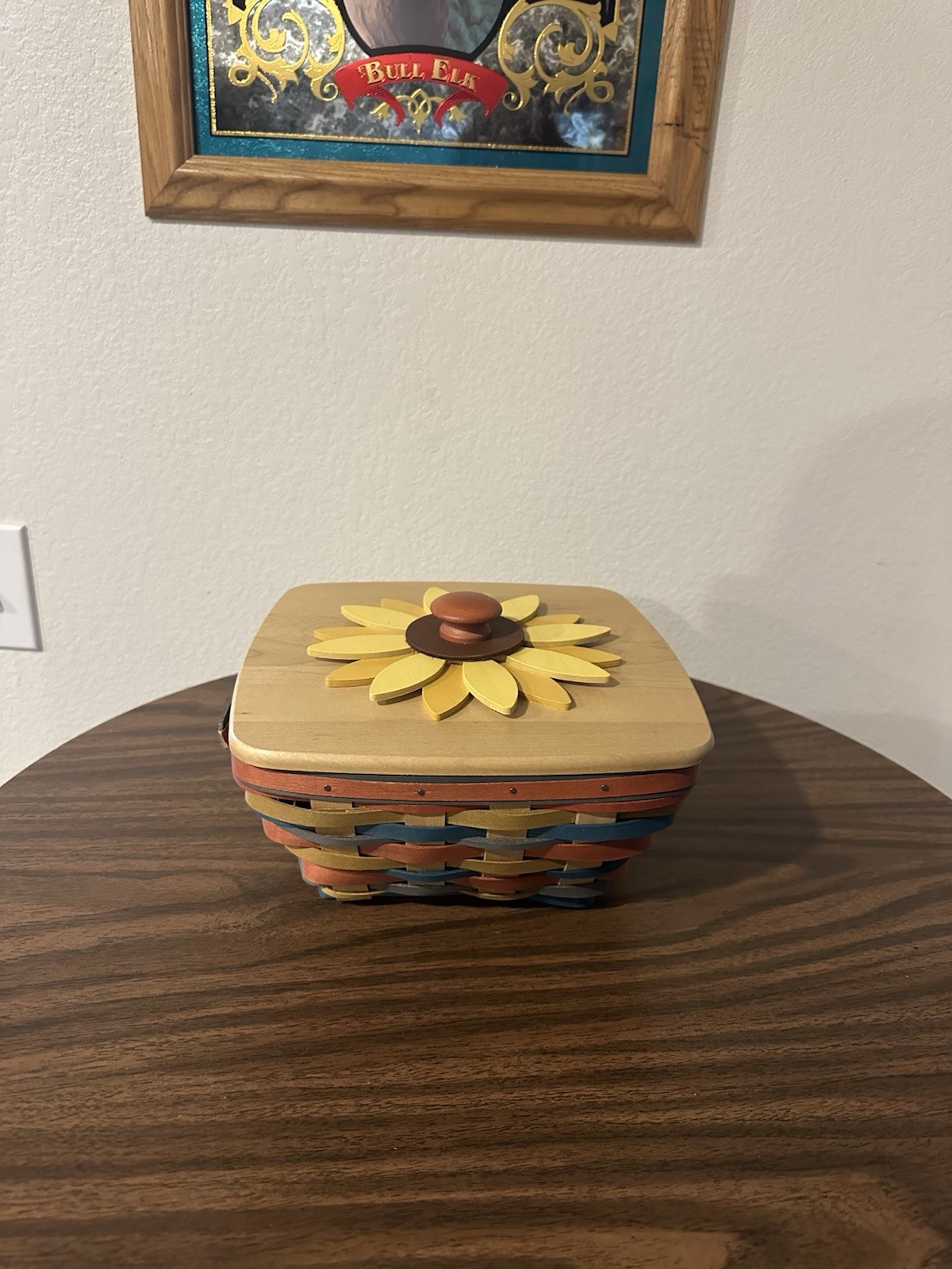 🌻 Longaberger 2016 Collectors Club Sunflower Basket Combo – EUC–Lid & Protector 🌻 Longaberger 2016 Collectors Club Sunflower Basket Combo – EUC–Lid & Protector