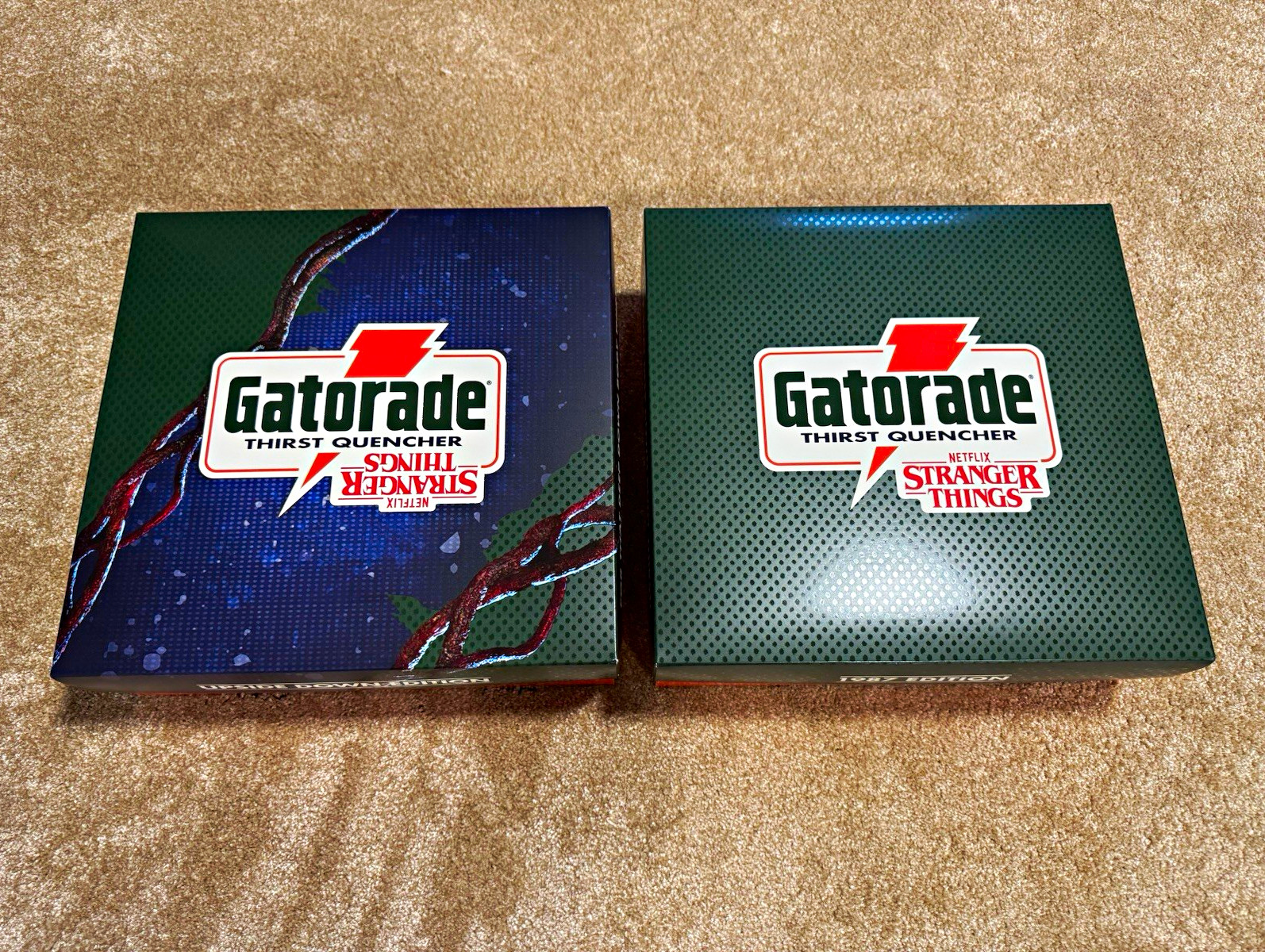 Gatorade x Stranger Things Upside Down Capsule AND 1987 Hawkins Capsule LARGE