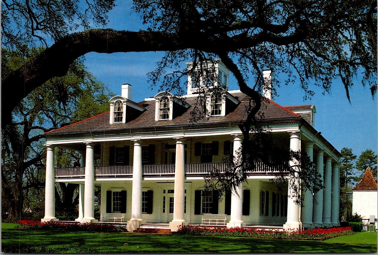 HISTORIC HOUMAS HOUSE Burnside, Louisiana LA 4x6 Postcard