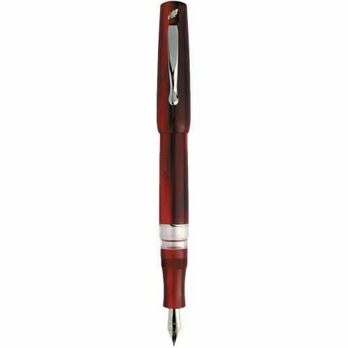 Stipula Vedo Ruby Red Cartridge/Converter Fountain Pen Iridium Med Pt New In Box Stipula Vedo Ruby Red Cartridge/Converter Fountain Pen Iridium Med Pt New In Box