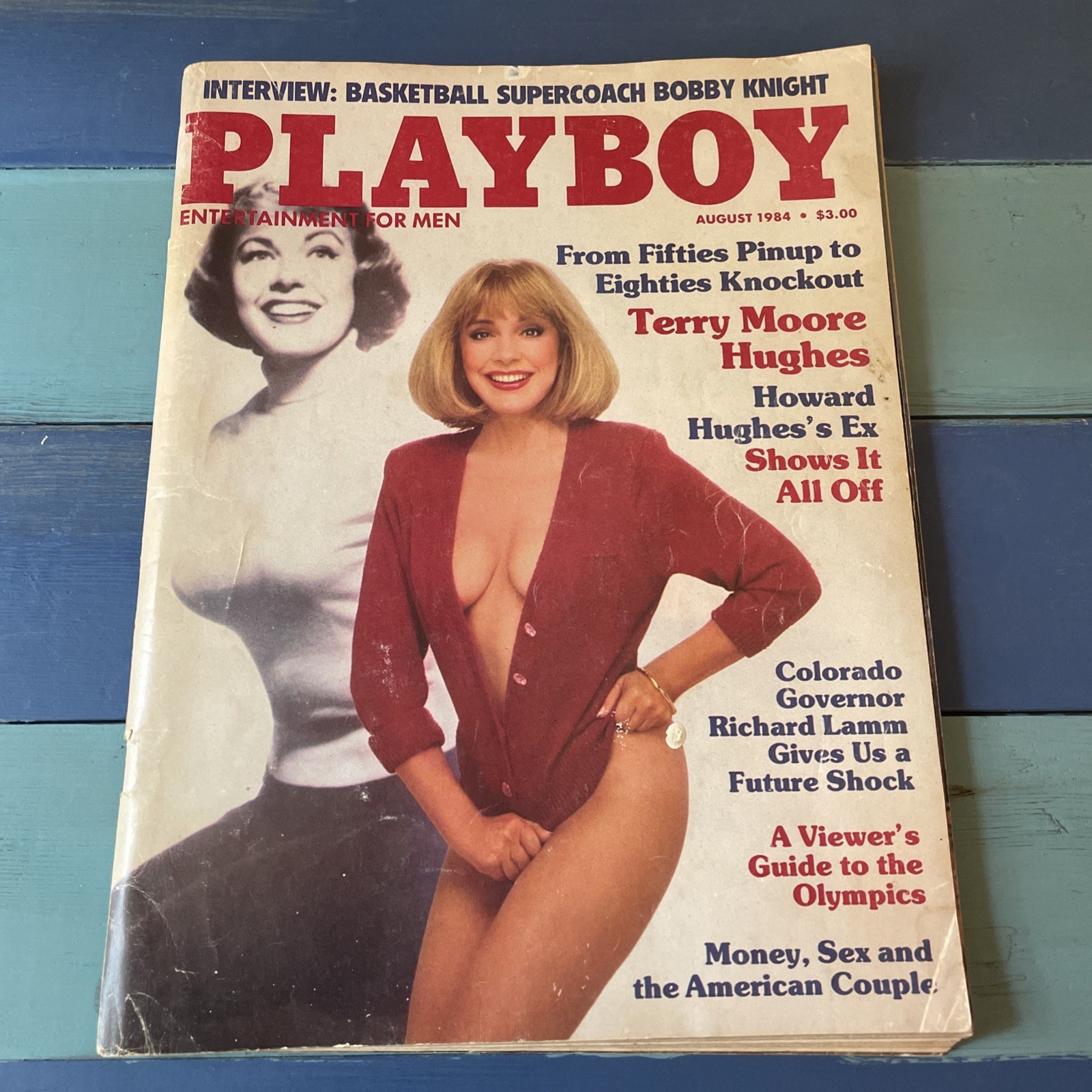 PLAYBOY MAGAZINE - AUGUST 1984 ***TERRY MOORE HUGHES*** PLAYBOY MAGAZINE - AUGUST 1984 ***TERRY MOORE HUGHES***