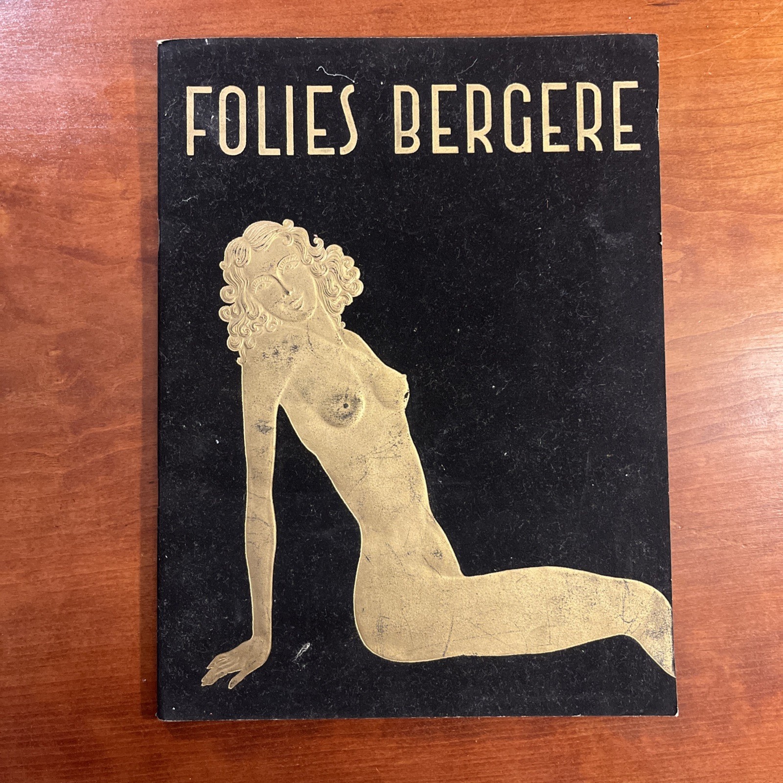 1940s 1950s FOLIES BERGERE BAR RESTAURANT MENU, PARIS, FRANCE, VINTAGE CABARET 1940s 1950s FOLIES BERGERE BAR RESTAURANT MENU, PARIS, FRANCE, VINTAGE CABARET