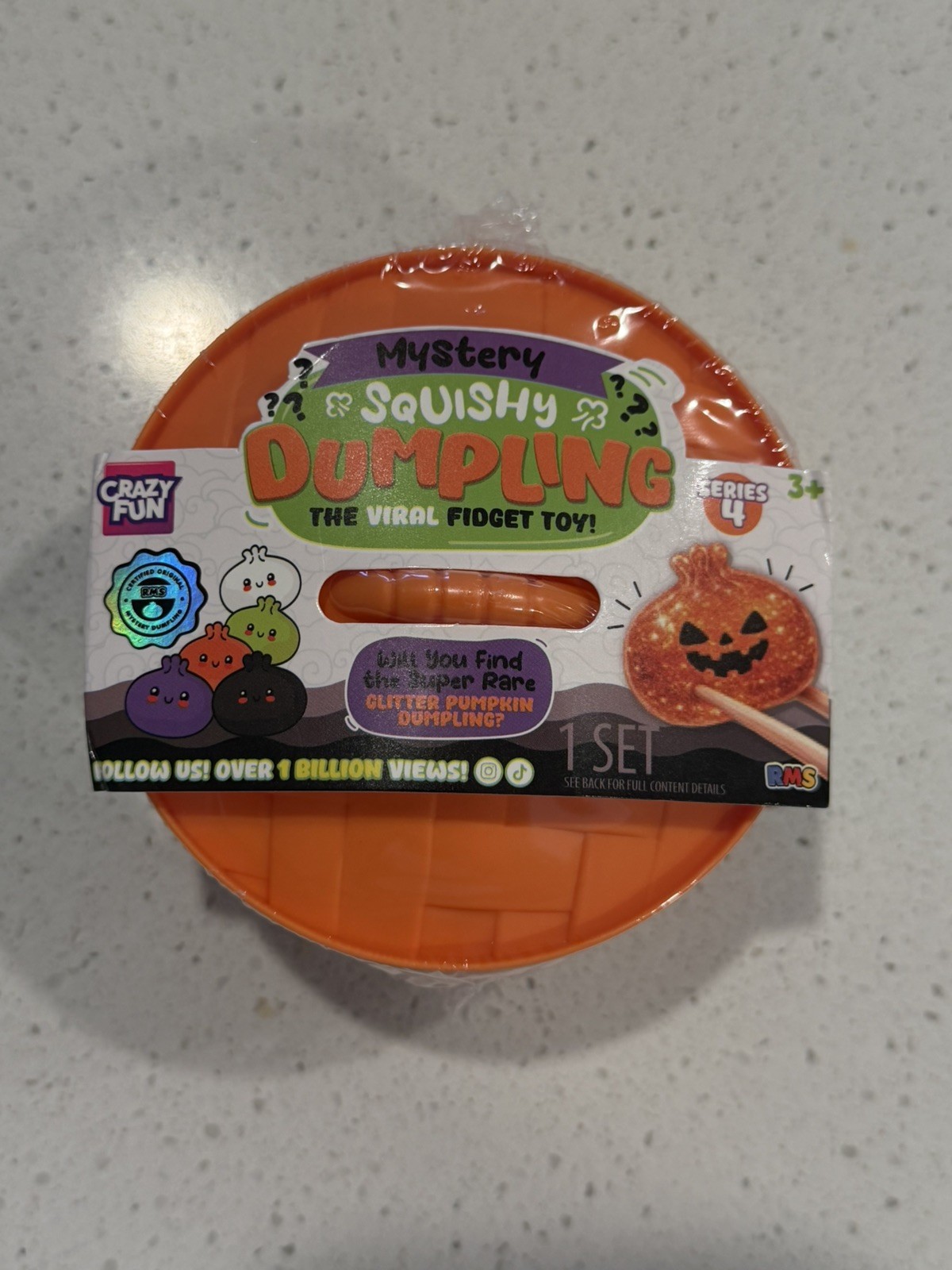 RMS Super Rare Glitter Pumpkin Mystery Dumpling Confirmed UNOPENED SEALED RMS Super Rare Glitter Pumpkin Mystery Dumpling Confirmed UNOPENED SEALED