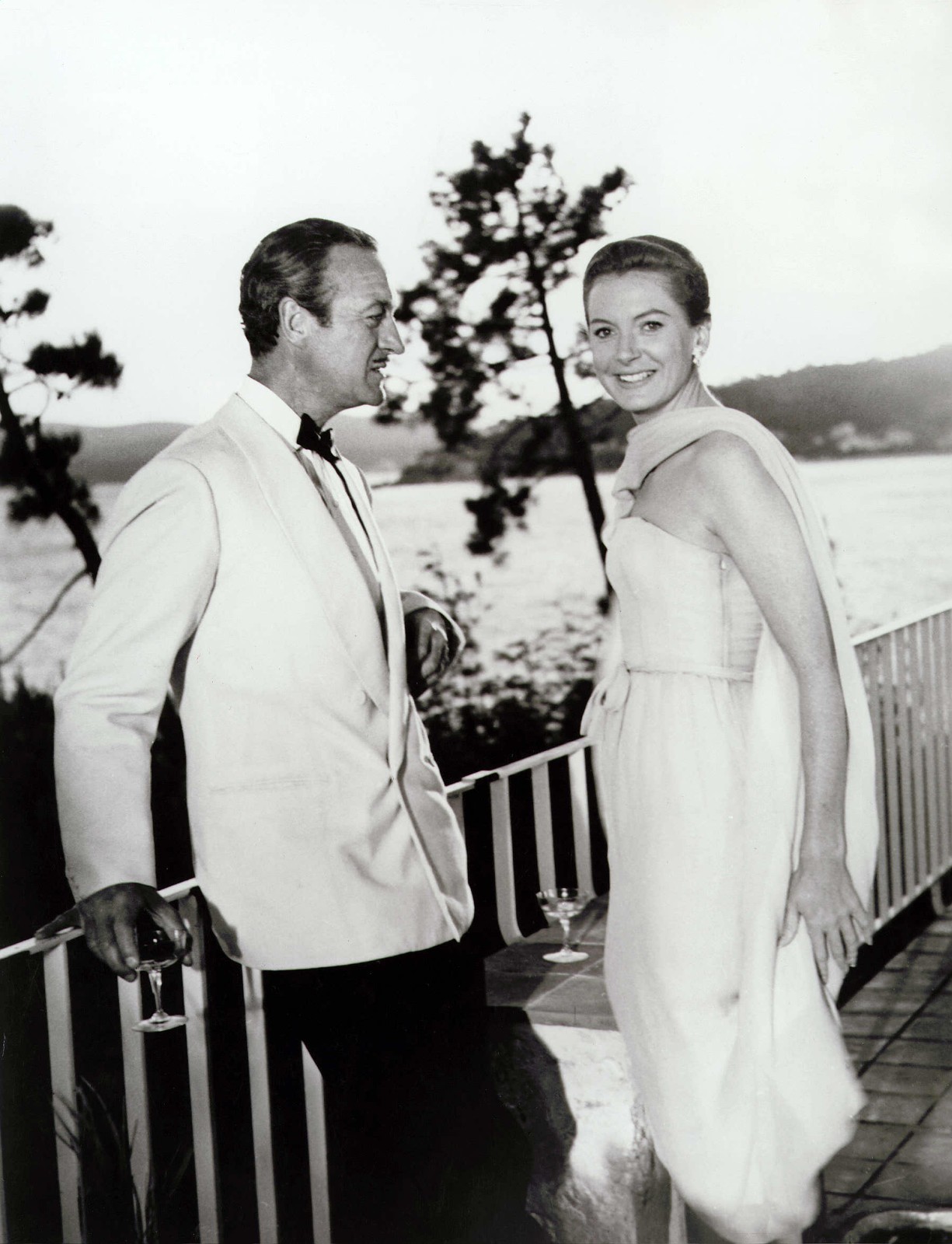 David Niven Deborah Kerr 8x10 Giclee photo Bonjour Tristesse