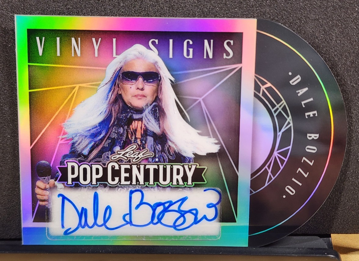 2025 Leaf Pop Century Dale Bozzio Silver Holo #24/25 Vinyl Signs Missing Persons