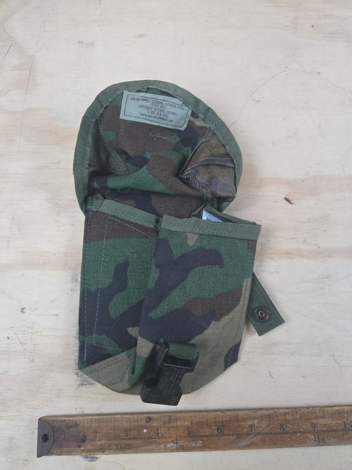 Woodland M81 MOLLE  Style 4020   USGI 100 Rnd Ammo General Pocket