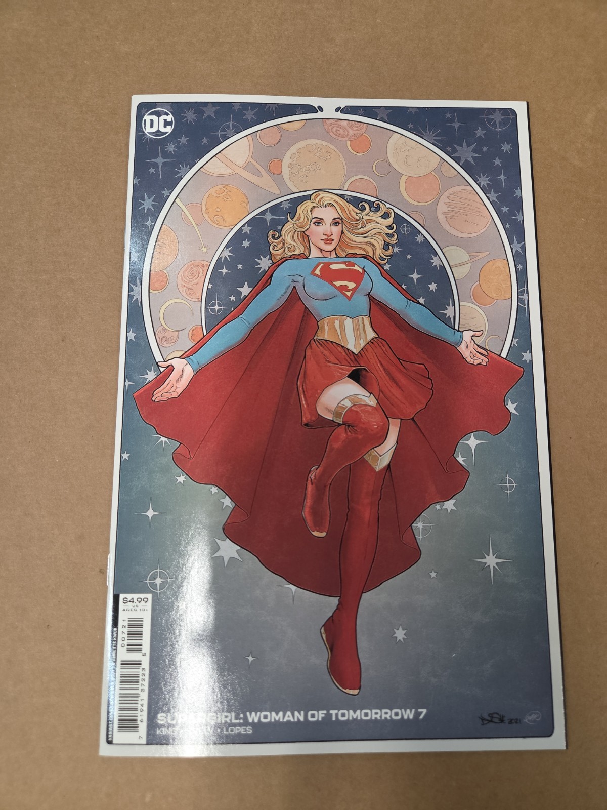 Supergirl: Woman of Tomorrow #7 Nicola Scott Variant DC Comics
