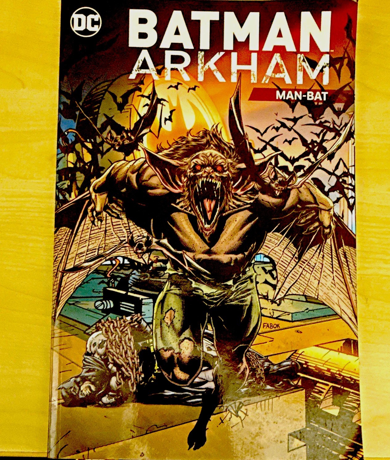 DC Comics Batman Arkham: Man-Bat Trade Paperback Graphic Novel