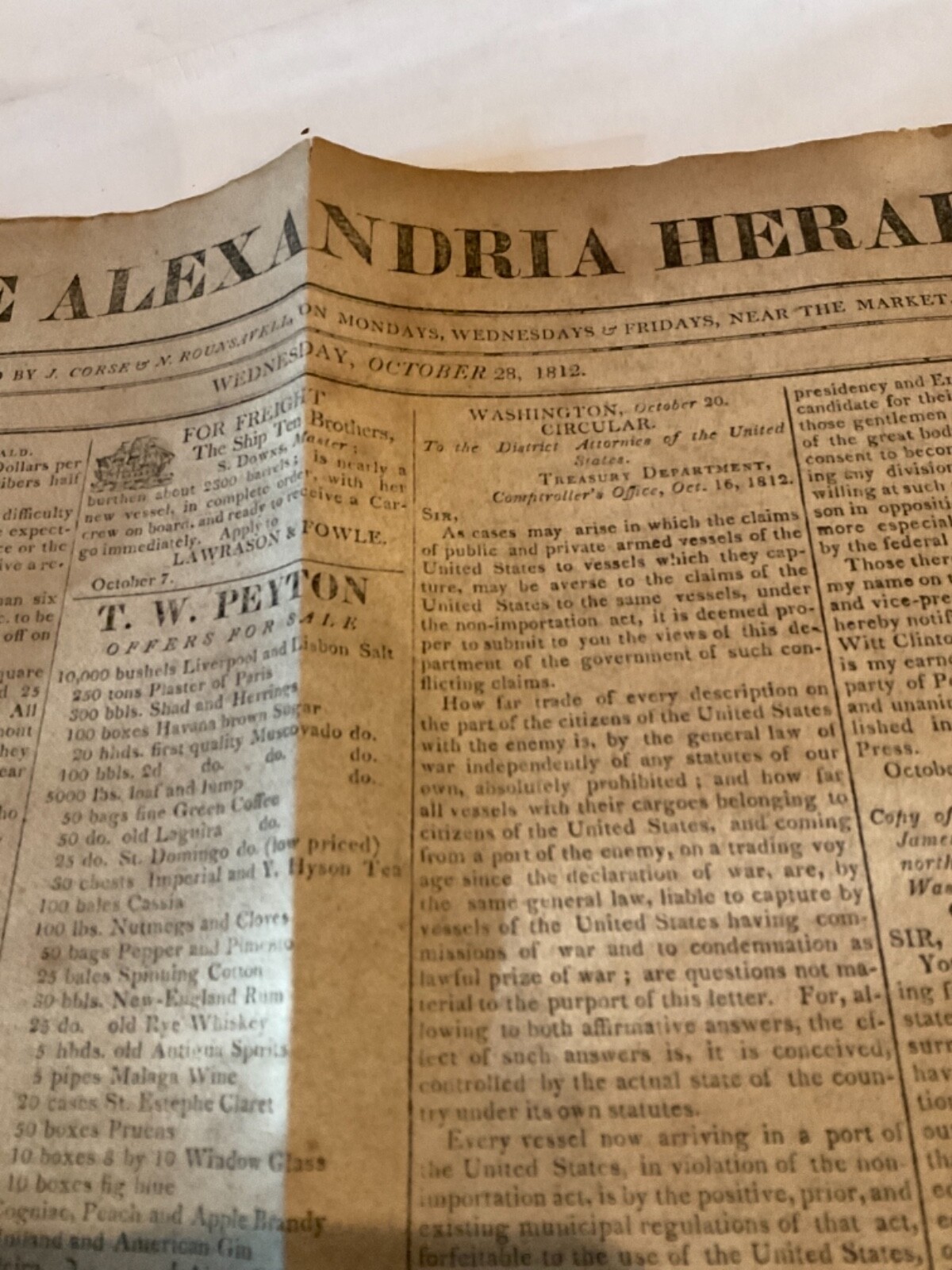 139 Old Ironsides News & Slave Kills British Off North Hampton Mass News 1815 139 Old Ironsides News & Slave Kills British Off North Hampton Mass News 1815