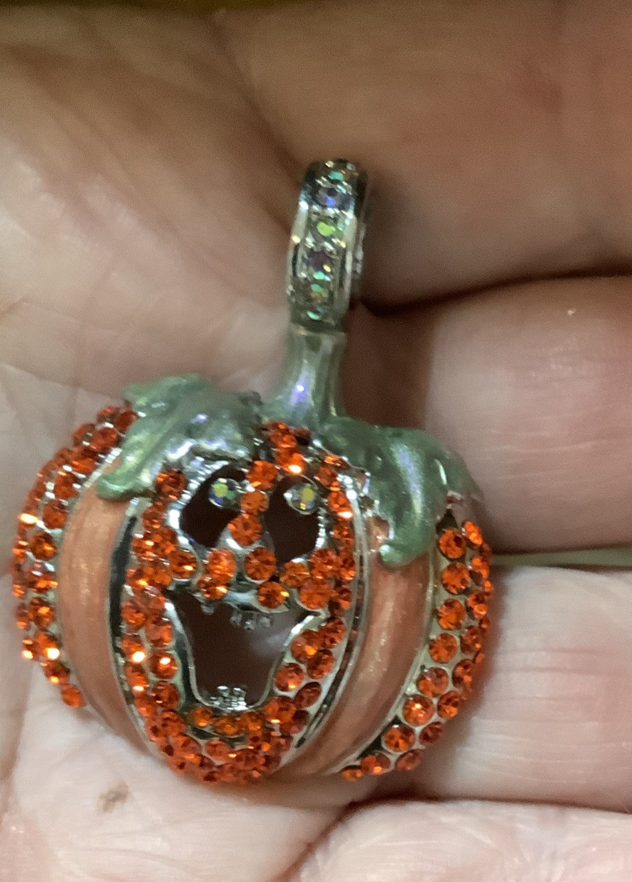 Kirk’s Folly Halloween Pumpkin( Silver Tone) Magnetic Enhancer Kirk’s Folly Halloween Pumpkin( Silver Tone) Magnetic Enhancer