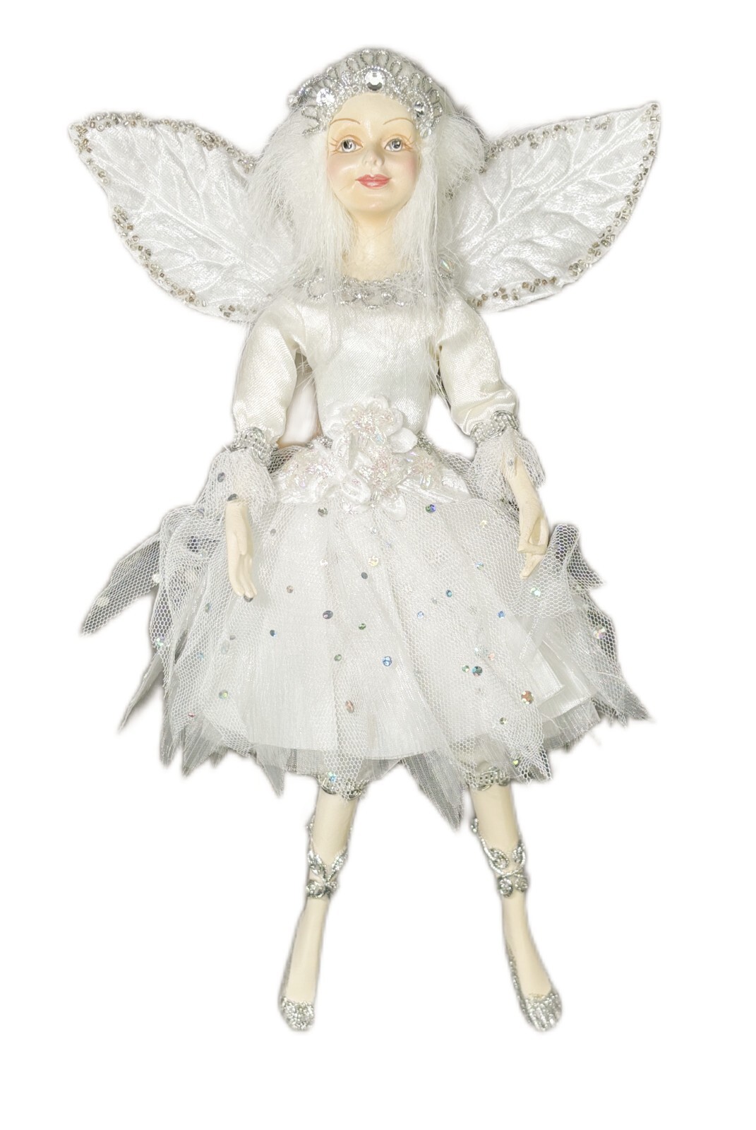 12” Fairy Godmother Elder Angel Christmas Ornament