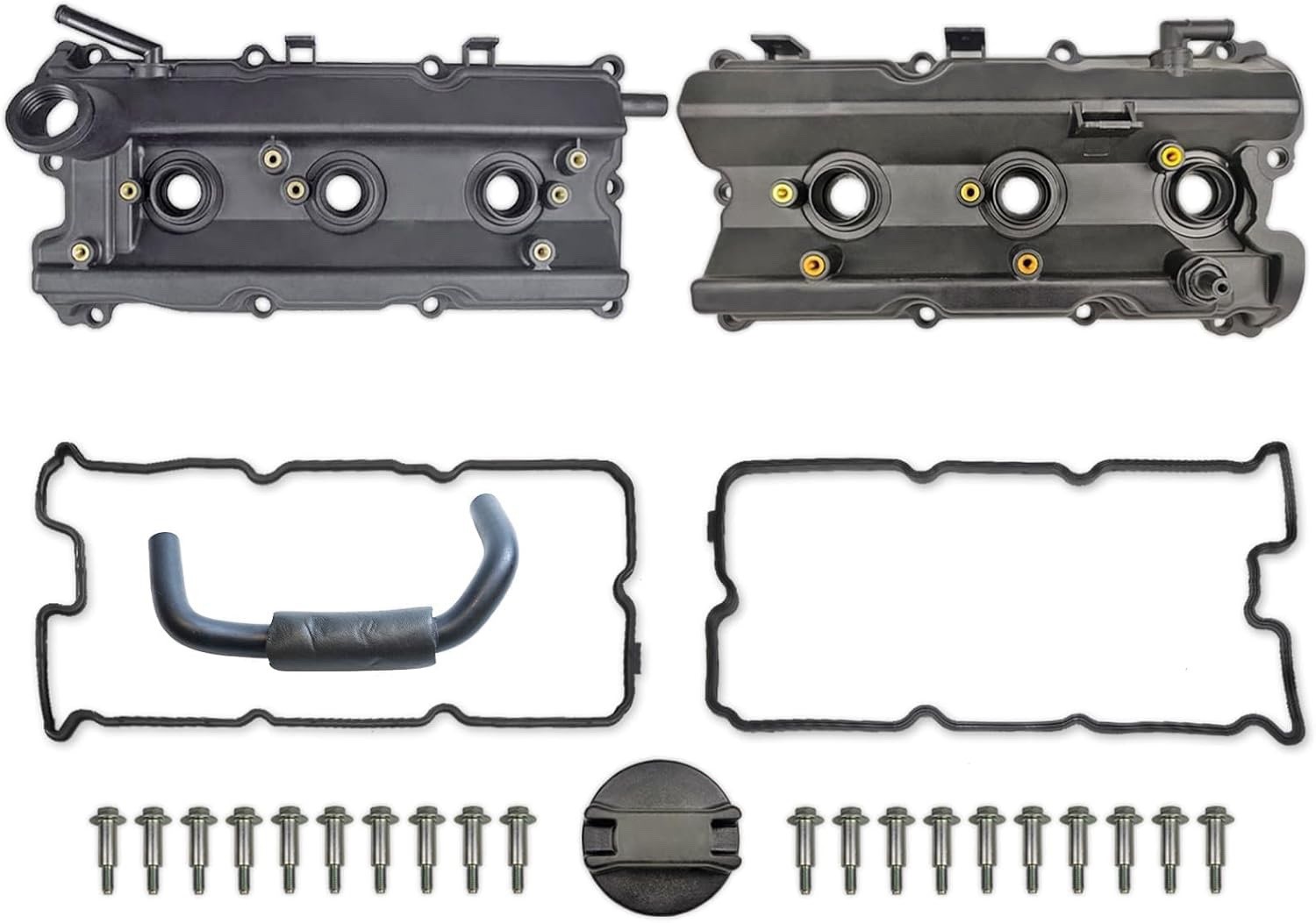 Engine Parts Valve Cover Set Compatible with Infiniti G35 FX35 M35 Nissan 350...