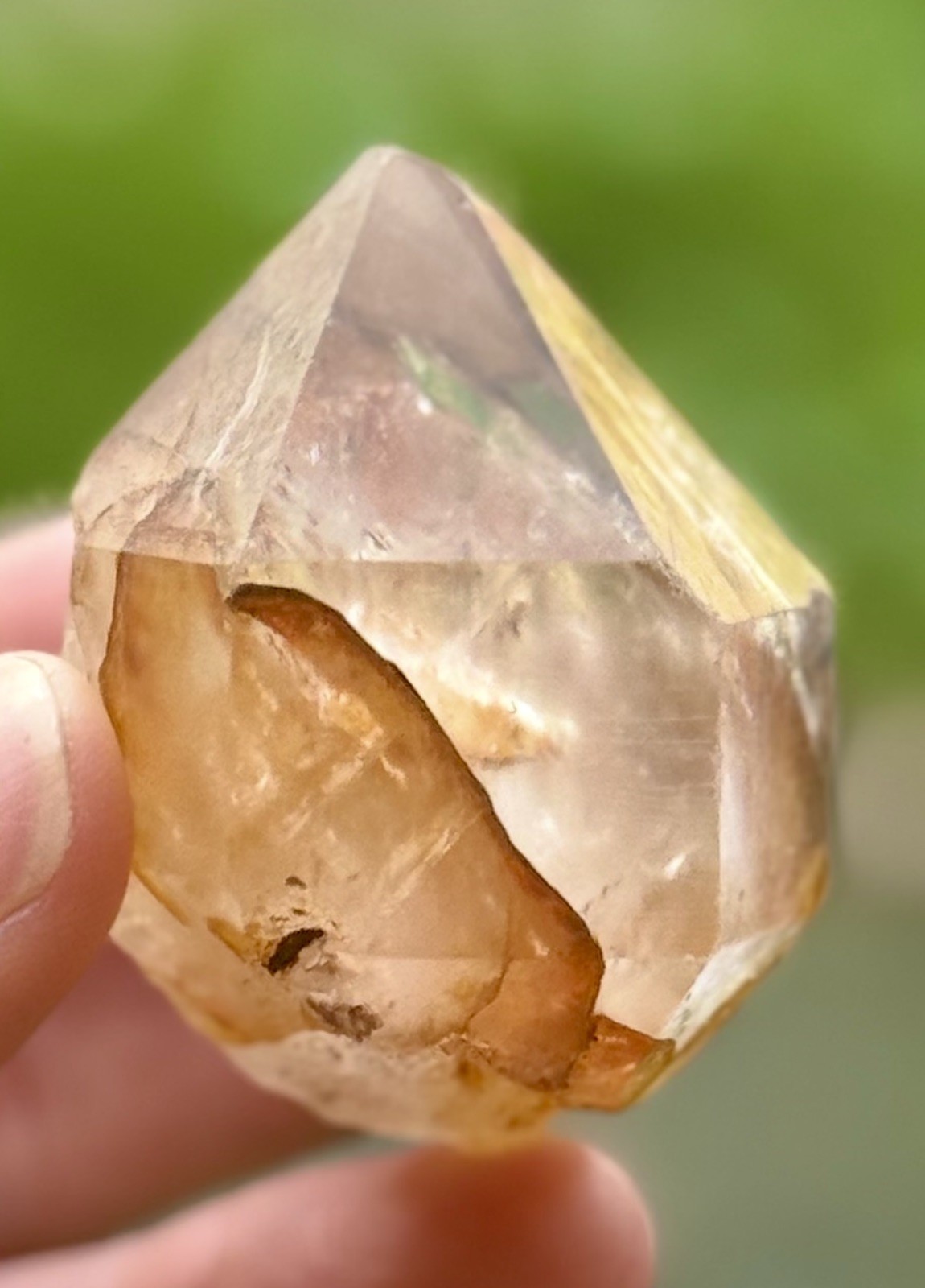 Fire/Golden Healer Herkimer ENHYDRO-STUNNING 90g