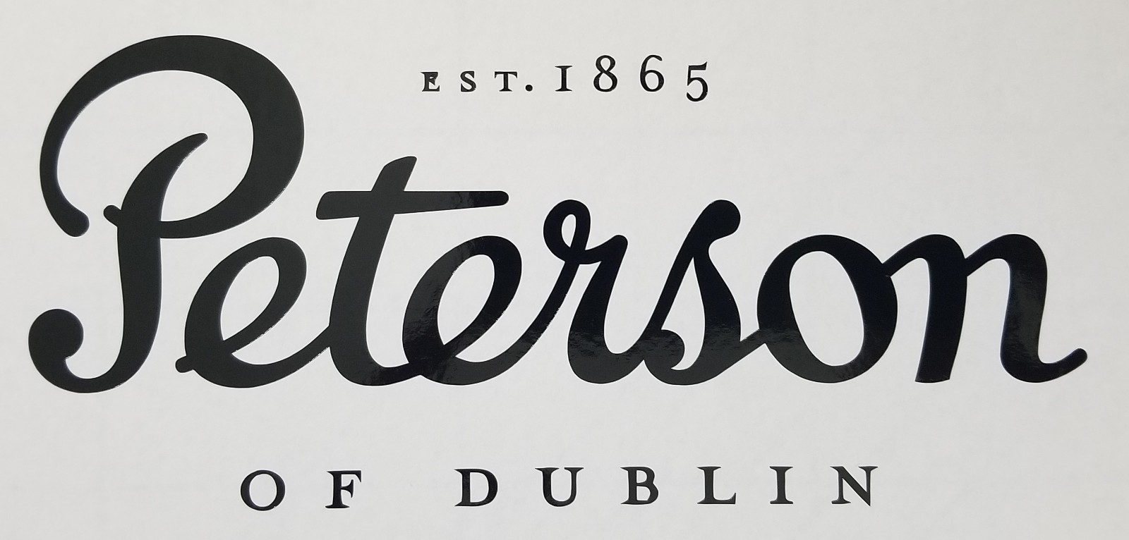 Peterson Pipe Sticker Decal Peterson Pipe Sticker Decal