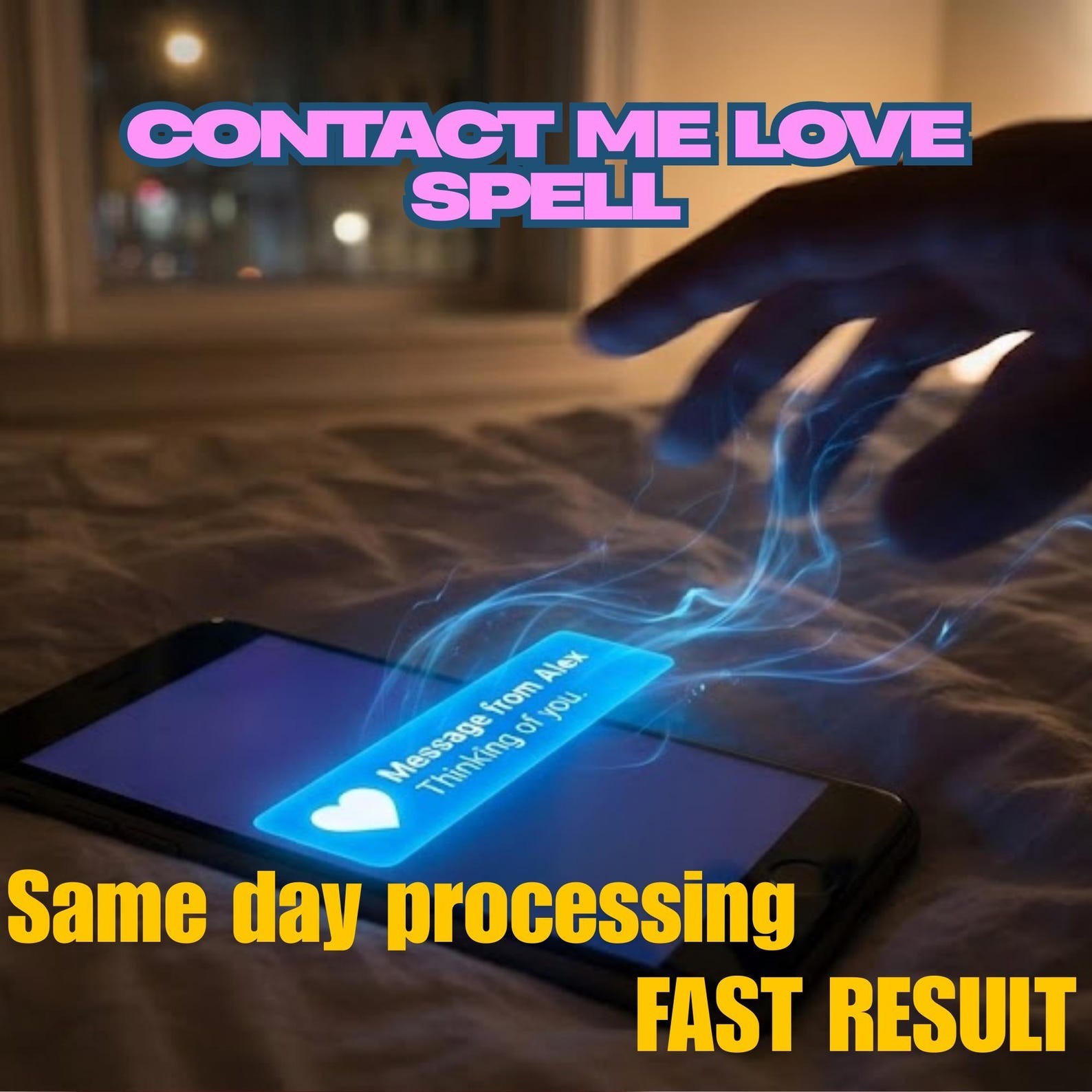CONTACT ME Love Spell - Unblock Communication, Receive Messages, Call Me Ritual,