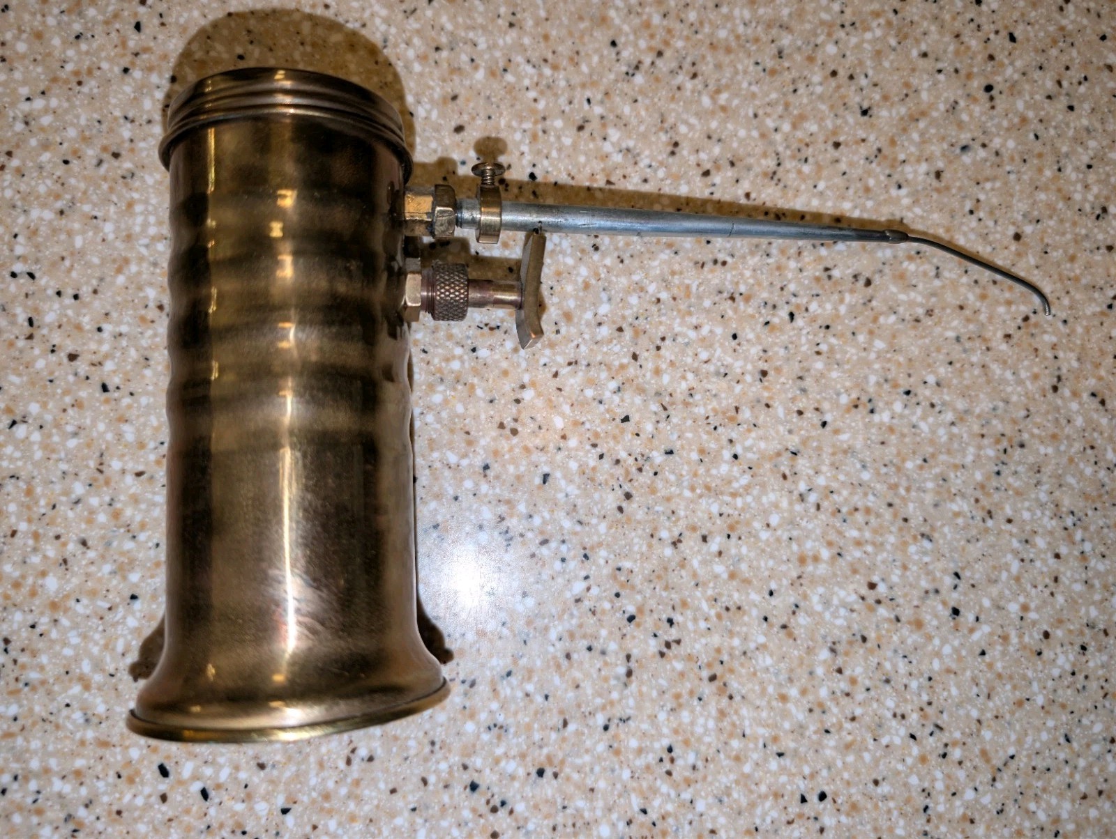 Vintage Brass Eagle No 66 Pump Oil Can Oiler - NICE Vintage Brass Eagle No 66 Pump Oil Can Oiler - NICE