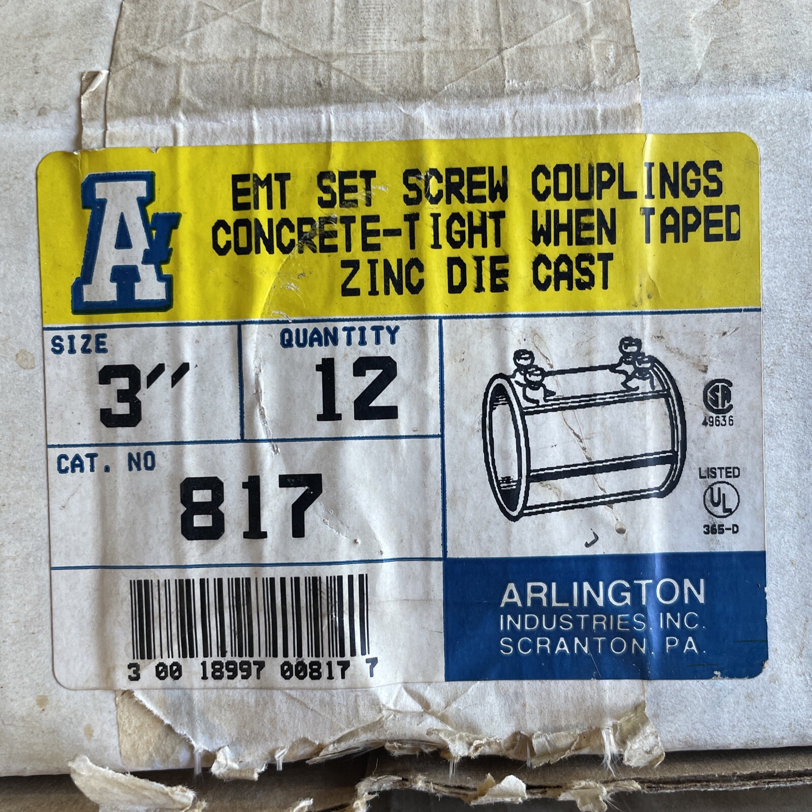 ARLINGTON INDUSTRIES 817 3