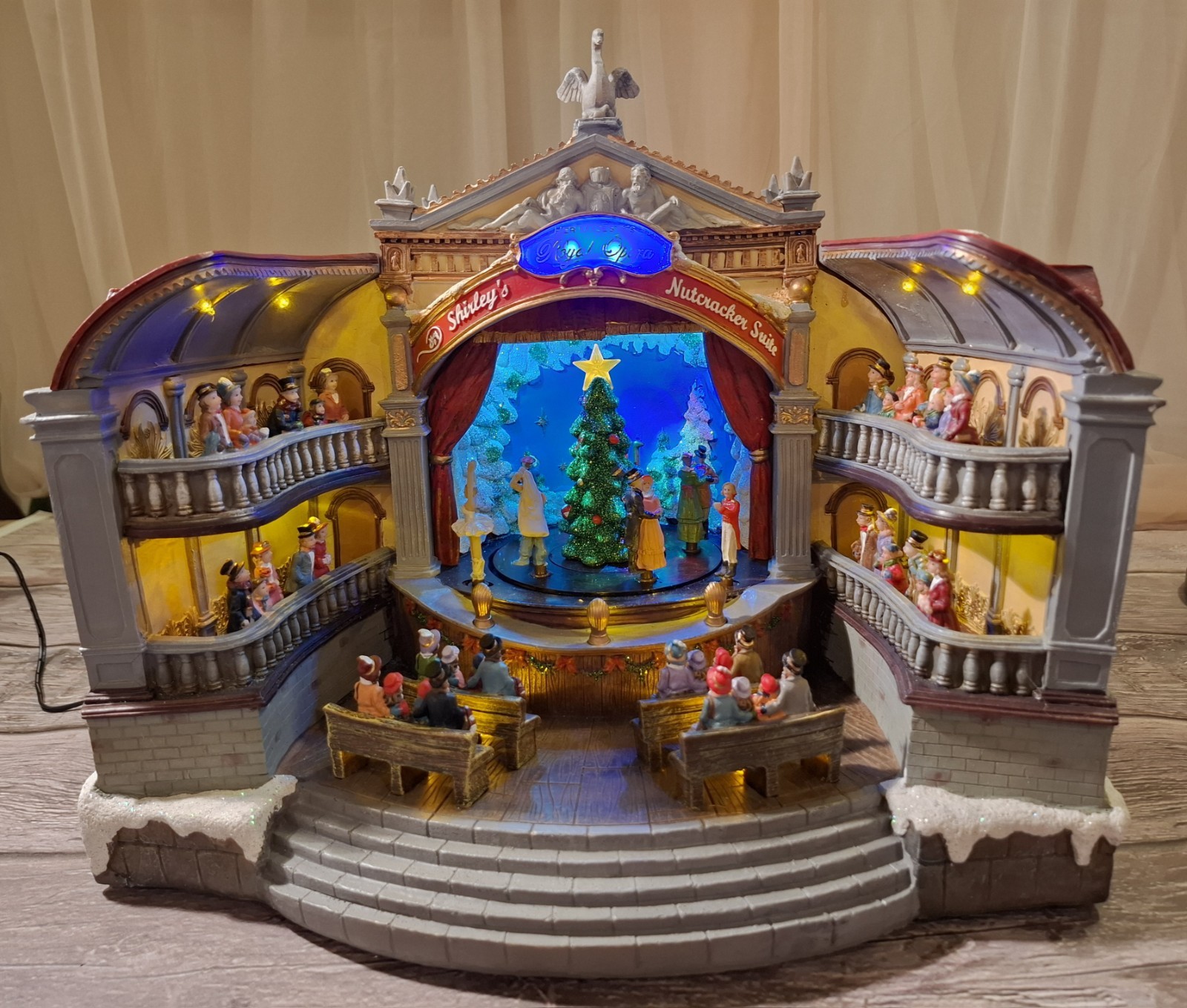 Carole Towne Collection 2019 Shirley's Nutcracker Suite Musical Christmas w/Box Carole Towne Collection 2019 Shirley's Nutcracker Suite Musical Christmas w/Box