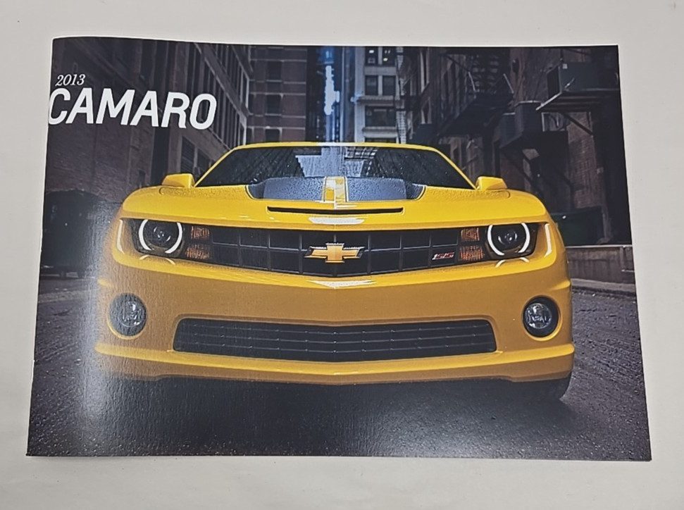 Original 2013 Chevrolet Camaro Deluxe Sales Brochure Catalog LS LT SS ZL1 Original 2013 Chevrolet Camaro Deluxe Sales Brochure Catalog LS LT SS ZL1