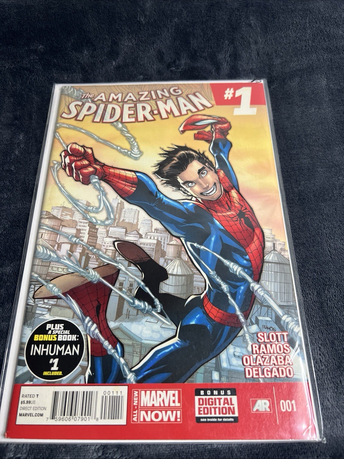 Amazing Spider-Man #1 Vol. 3 2014 Marvel Comics 1st App High Grade W321-70