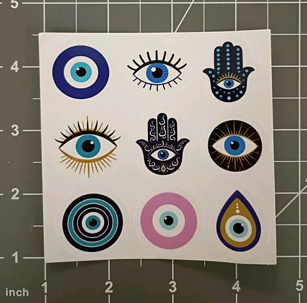 9-PCS EVIL EYE 1