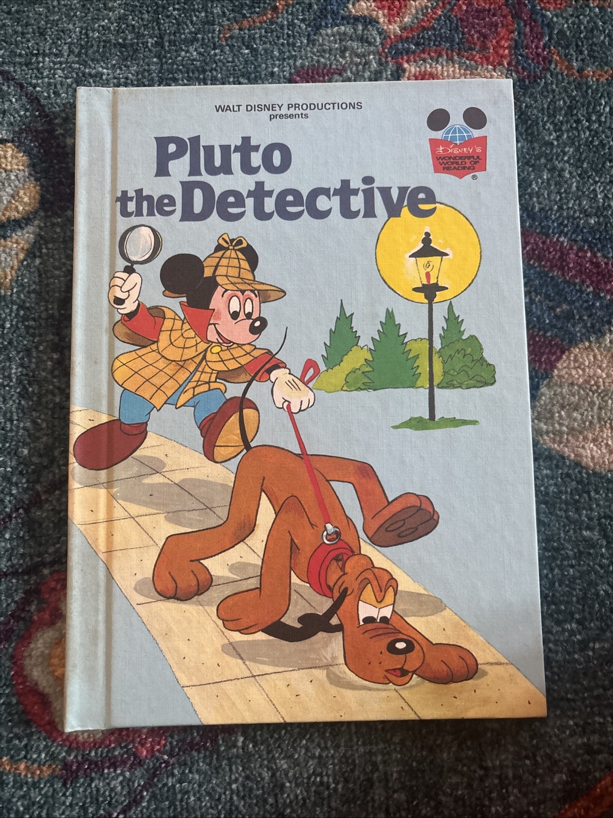 Pluto The Detective Disney Book Excellent Cond Vintage First American Edition