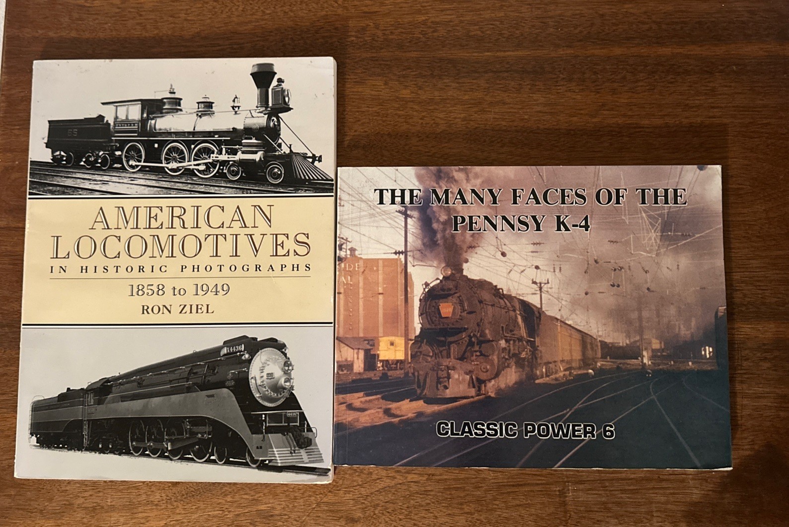 American Locomotives Railroads Photos & Many Faces of the Pennsy k-4 Train Books