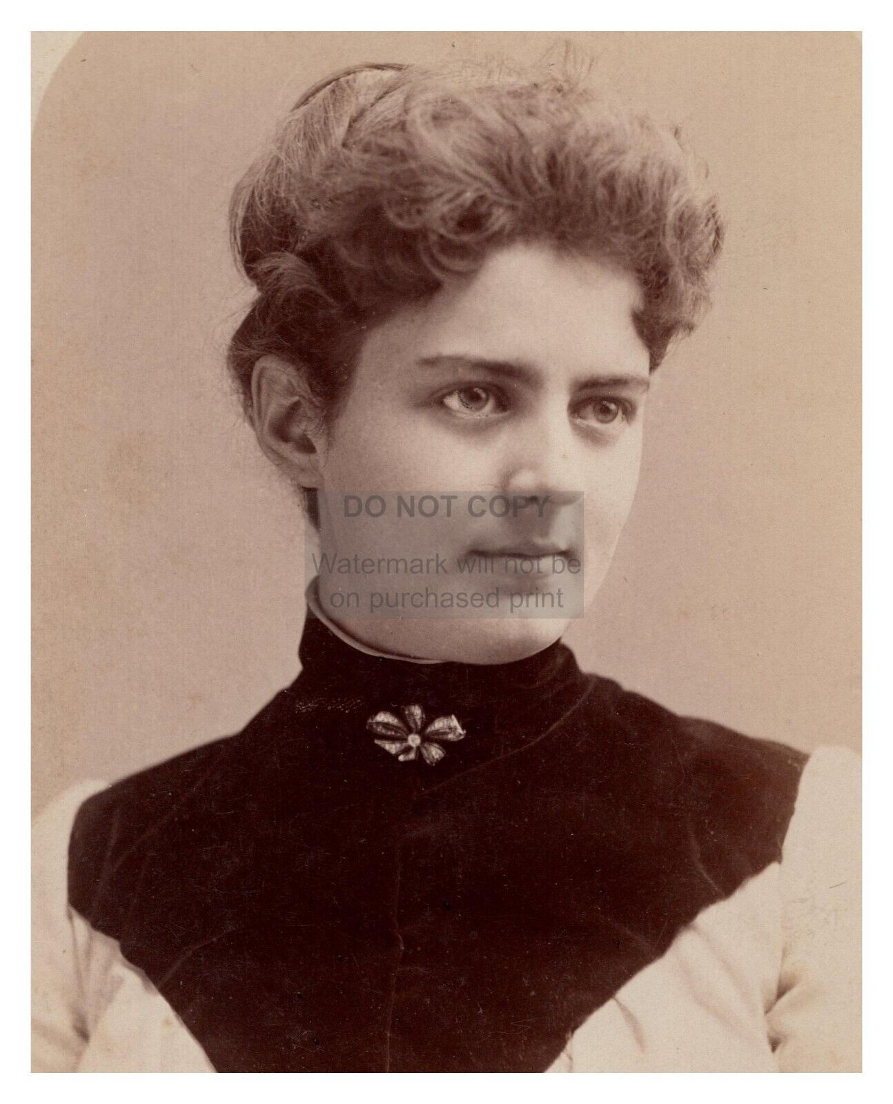 1886 FIRST LADY FRANCES CLEVELAND PORTRIAT 8X10 PHOTOGRAPH REPRINT 1886 FIRST LADY FRANCES CLEVELAND PORTRIAT 8X10 PHOTOGRAPH REPRINT