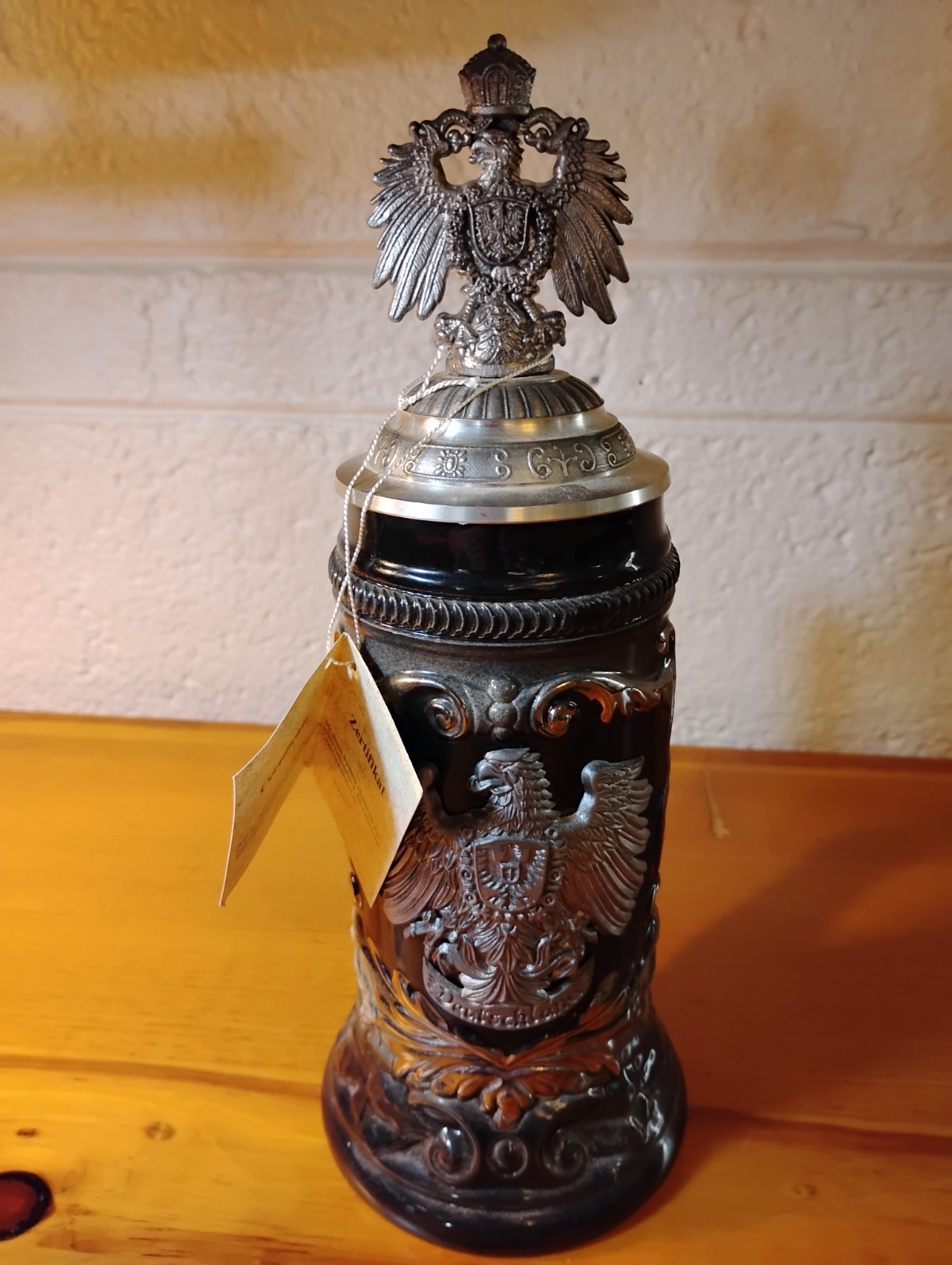 Zoller & Born Beer Stein Limited Edition 2746/5000 Hand Painted Germany RARE New