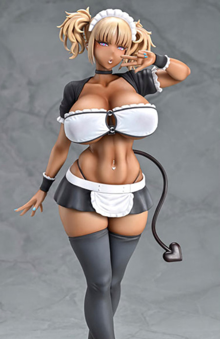 Q-six official Kuro Gal Maid Inma Cocoa black ver. 1/6 Figure 30cm 2024 japan