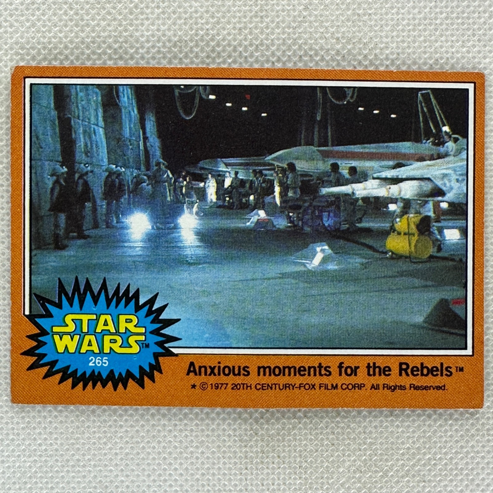 1977 Topps Star Wars Cards Orange Series 5 – You Pick #265-#330 – Buy 4 Save 25%