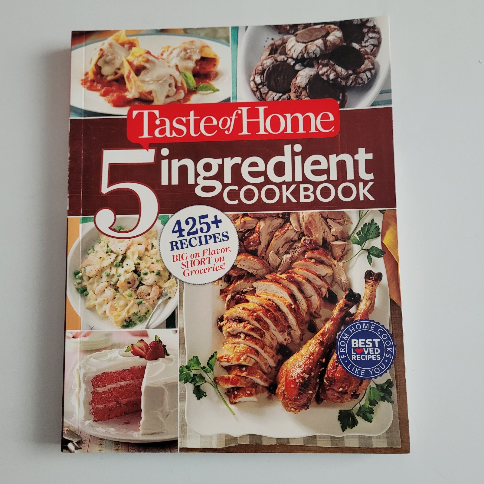 Taste of Home 5 Ingredient Cookbook 450 Recipes Plus
