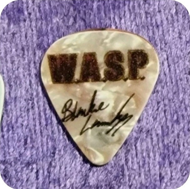 πΈπ₯ Guitar Pick W.a.s.p. Kfd Wasp Blackie Lawless Chris Holmes Concert Replica πΈπ₯ Guitar Pick W.a.s.p. Kfd Wasp Blackie Lawless Chris Holmes Concert Replica