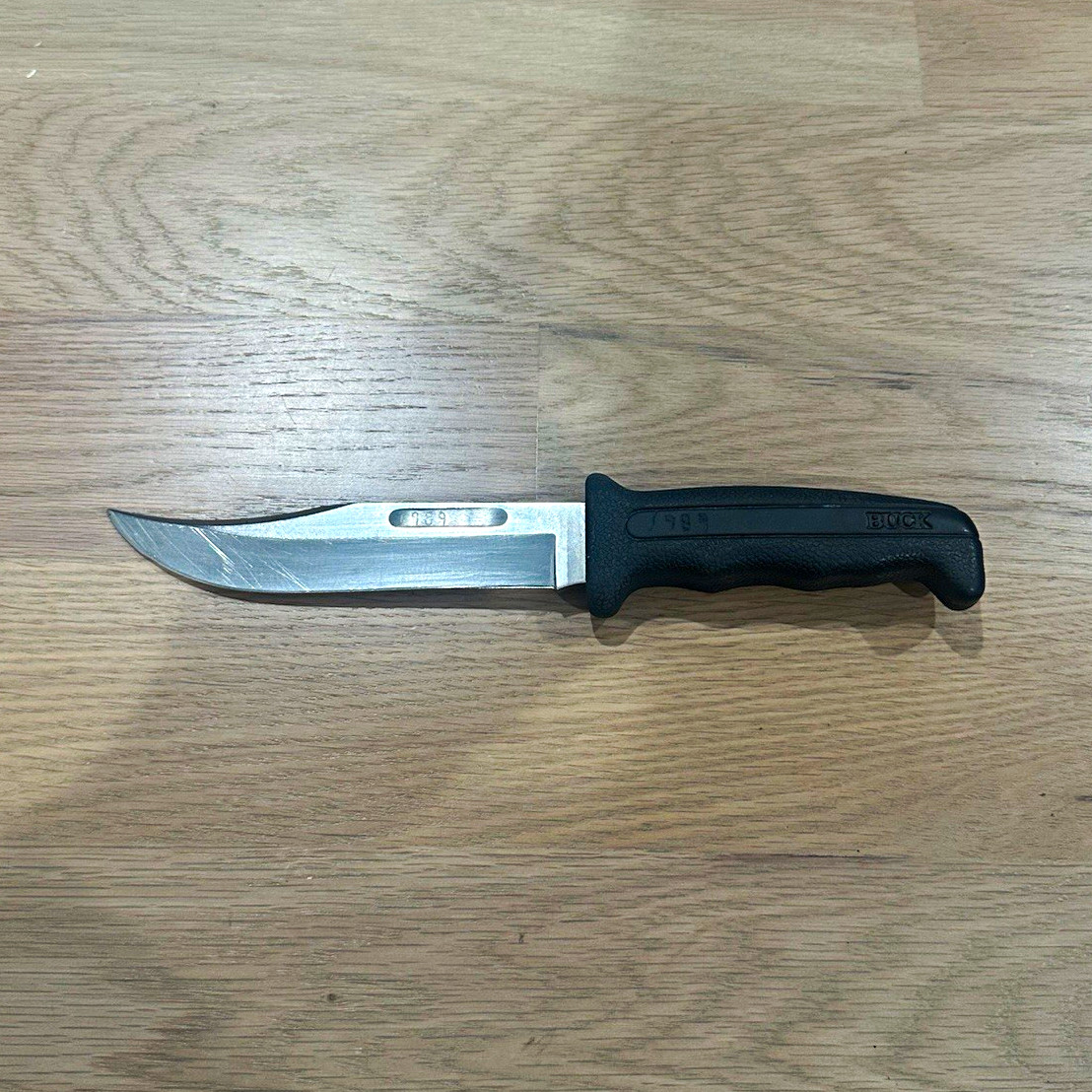 Vintage Buck 619 WoodsMate Fixed Blade Knife 1989 V Stamp